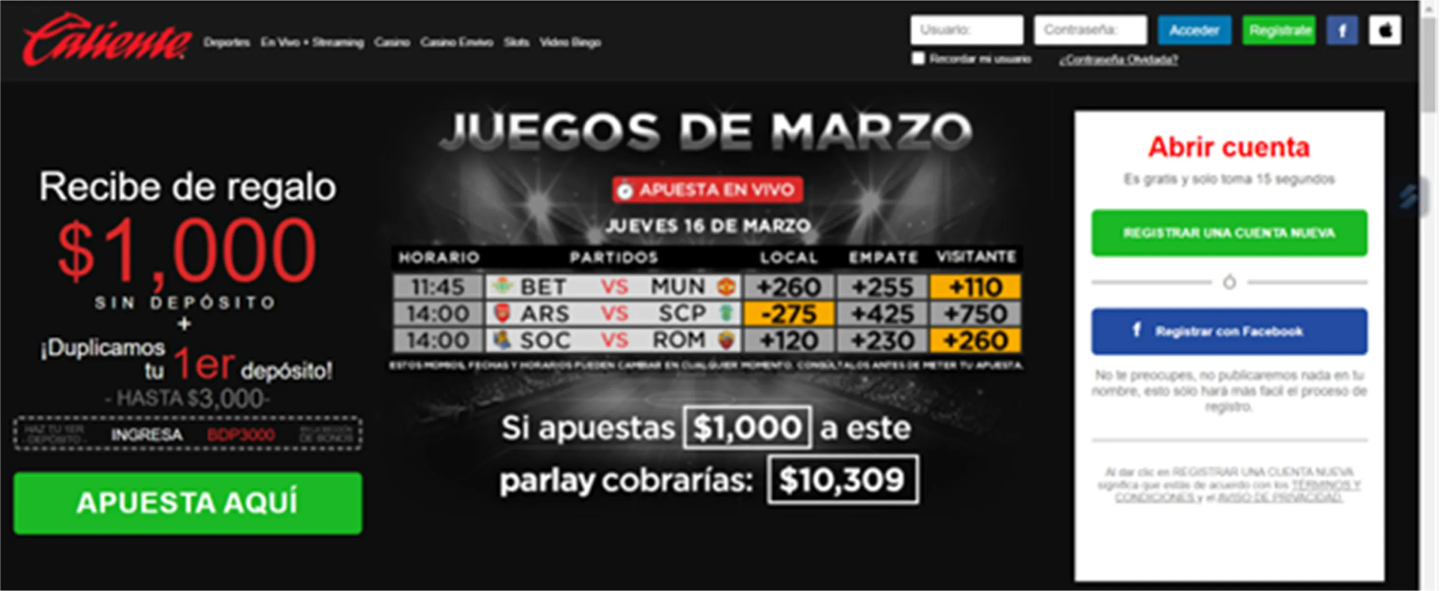Los 10 mejores casinos online de México