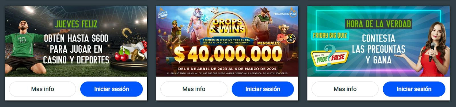 promociones de casino