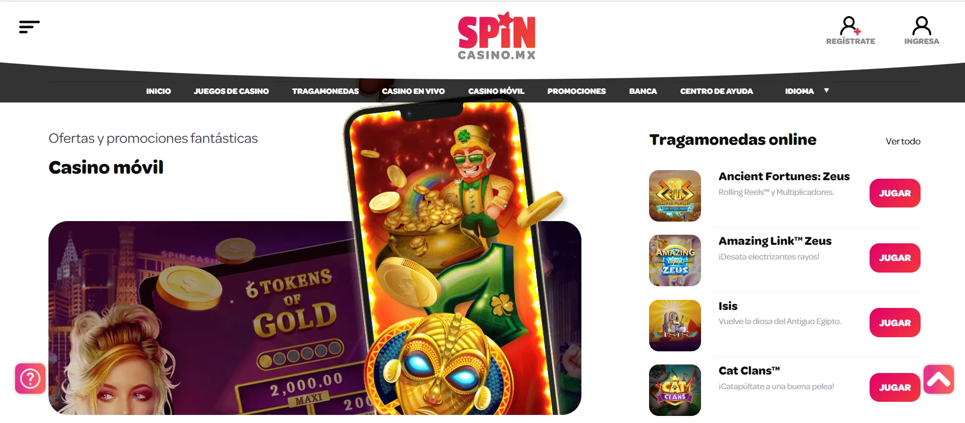 casinos moviles spincasino