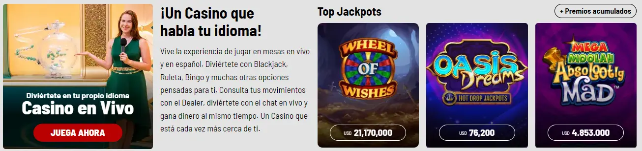 Casinos sin registro