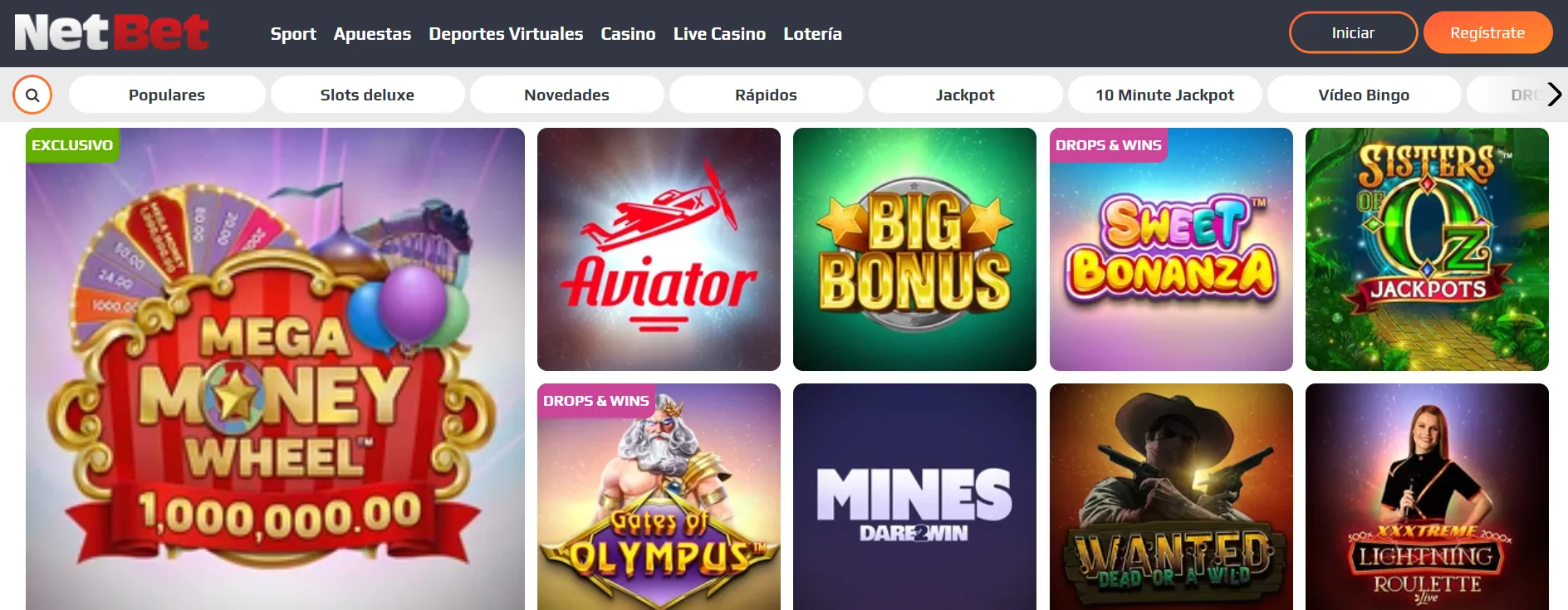 casinos visa juegos