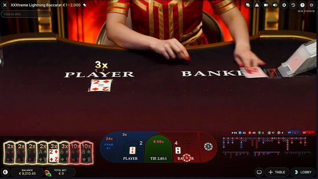 baccarat casino evolution