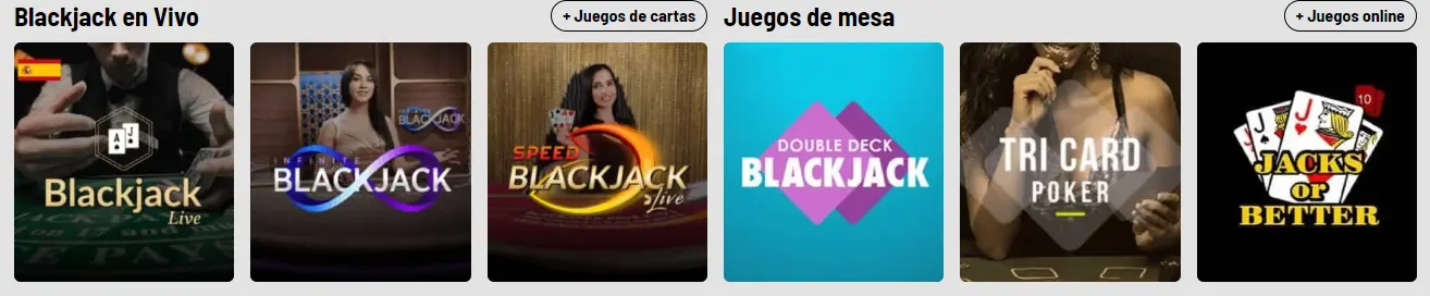 Juegos de casino