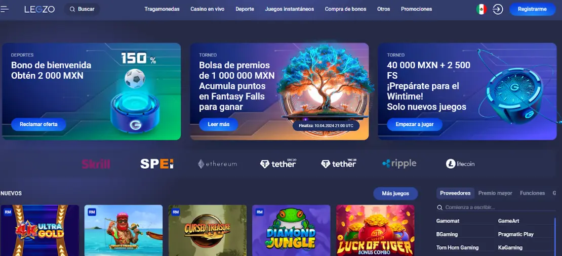 legzo casino oficial