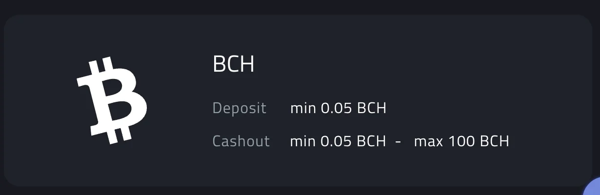 Bitcoin Cash BCH