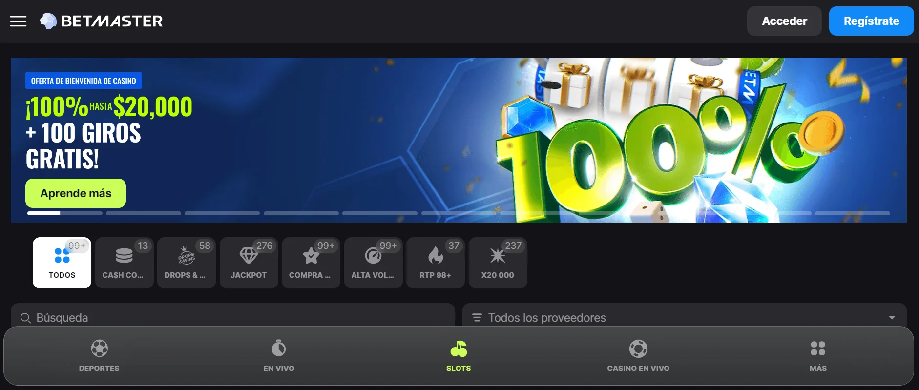 giros gratis casinos betmaster