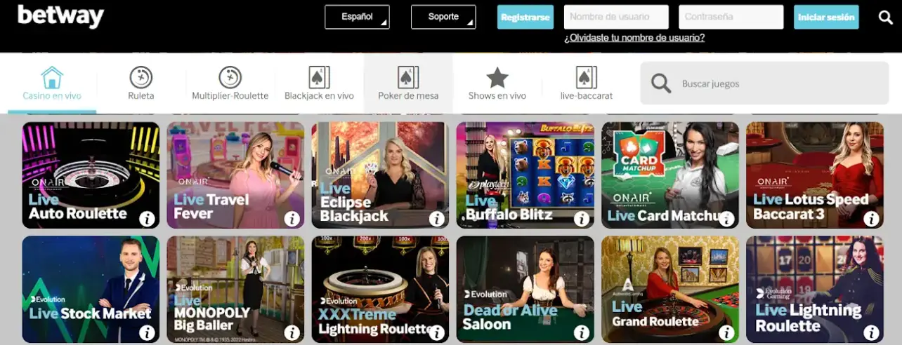 casinos online con american express betway