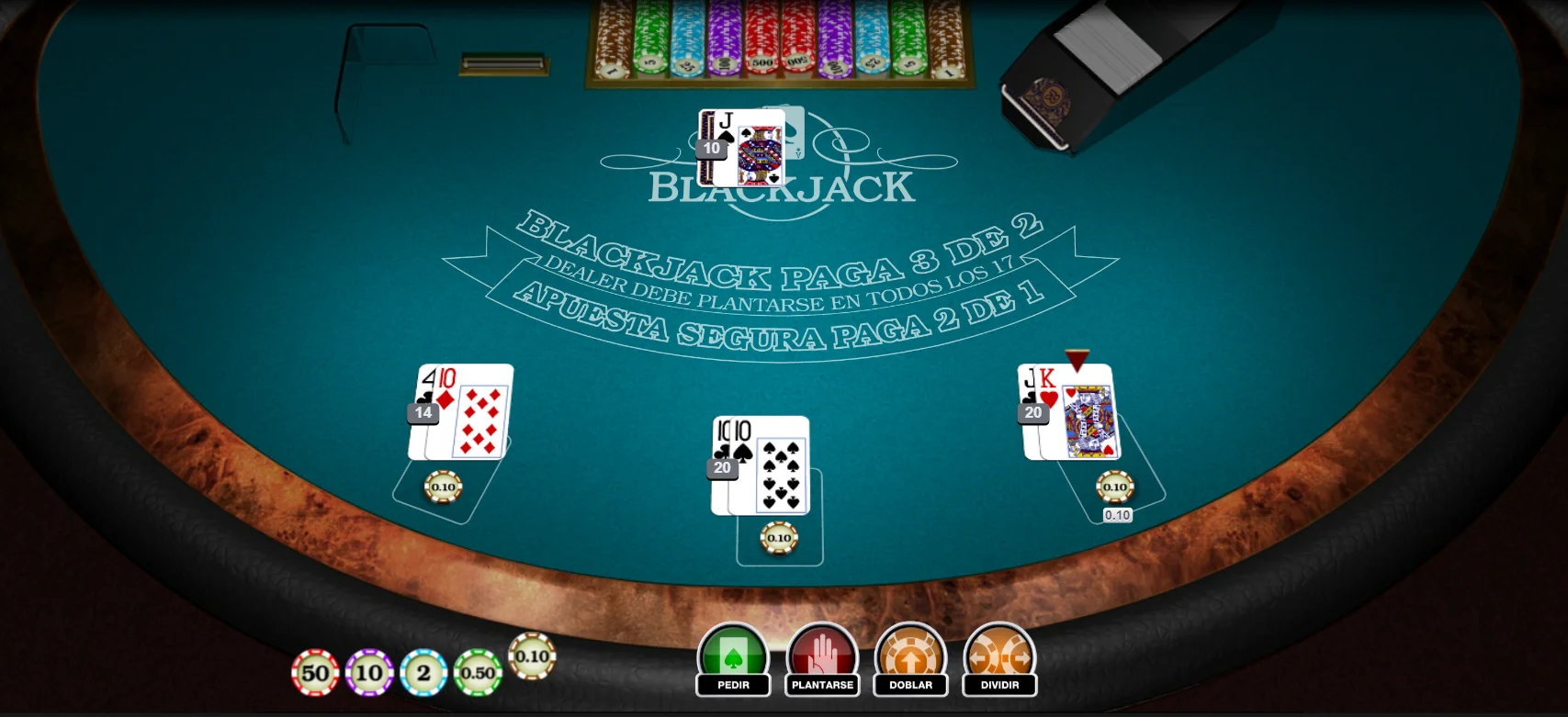 blackjack casinos México strendus